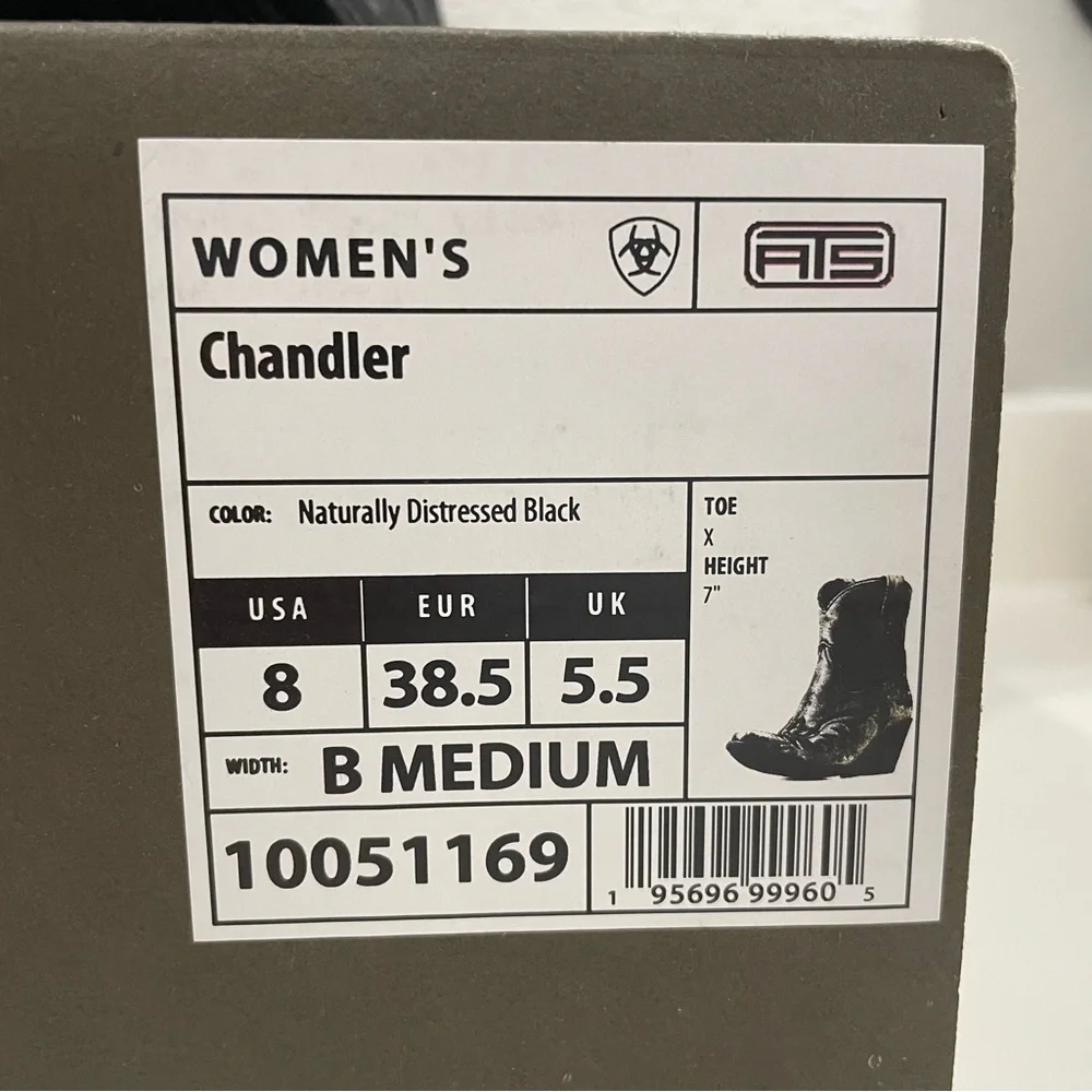 Ariat sturdy ankle